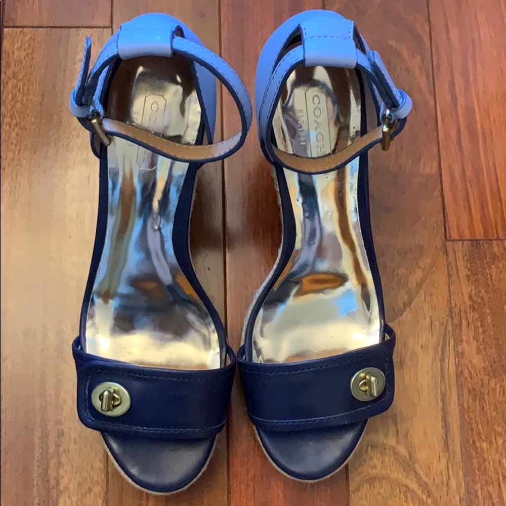 Coach Wedges - Picture 1 of 3